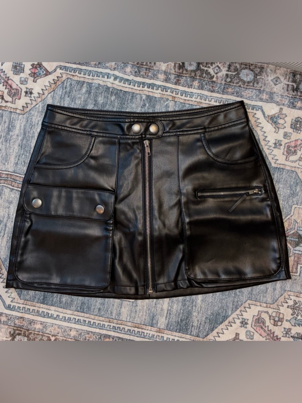 NWOT Aeropostale leather skirt